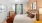 bedroom with ample lighting