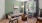 living room with large windows